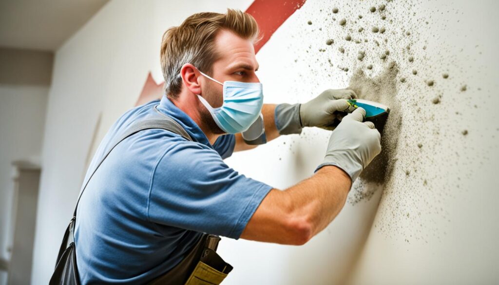 preparo para pintura